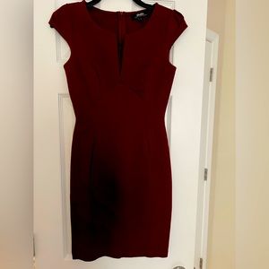 Gorgeous Lulus burgundy dress! 🔥🔥🔥